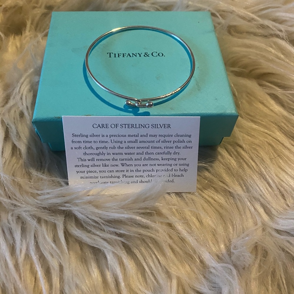 Tiffany & Co. Sterling Wire Bangle Bracelet